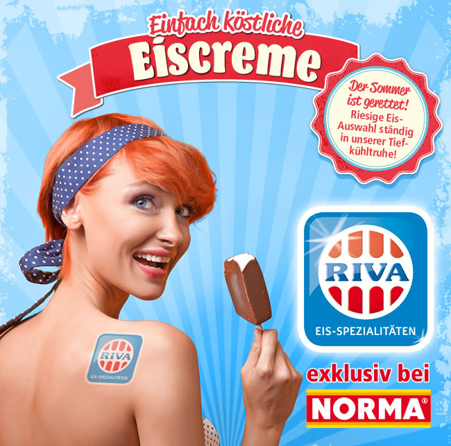 Riva Eis bei NORMA