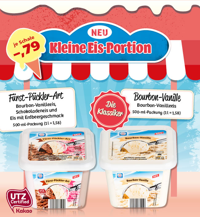 Riva Eis bei NORMA