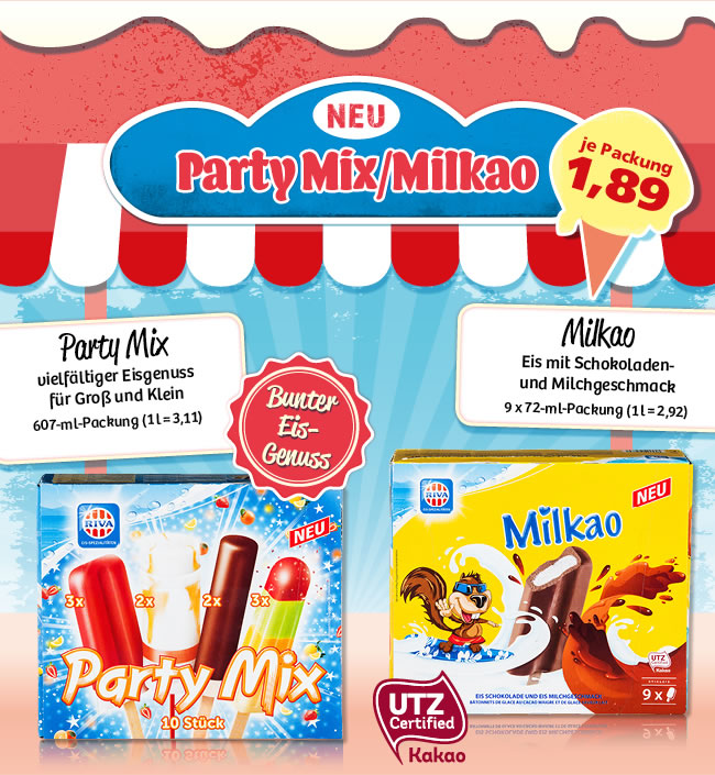 Riva Eis bei NORMA