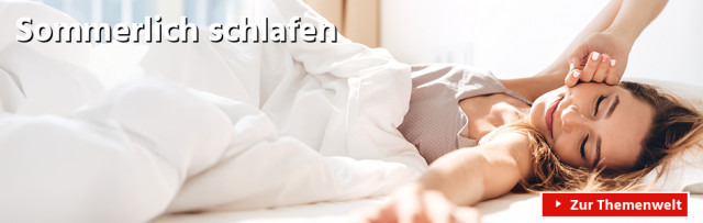 Sommerlich schlafen