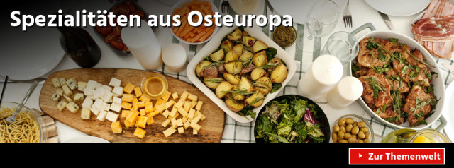 Spezialitäten aus Osteuropa