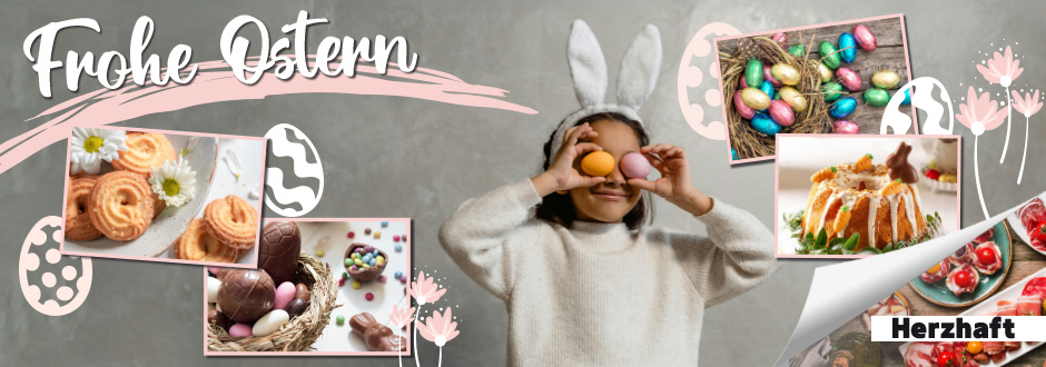 Banner zum Sortimentsthema »Frohe Ostern«