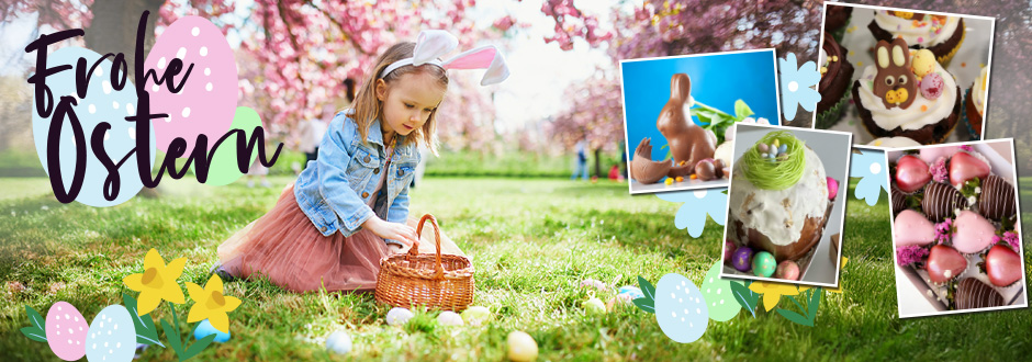 Banner zum Sortimentsthema »Frohe Ostern«