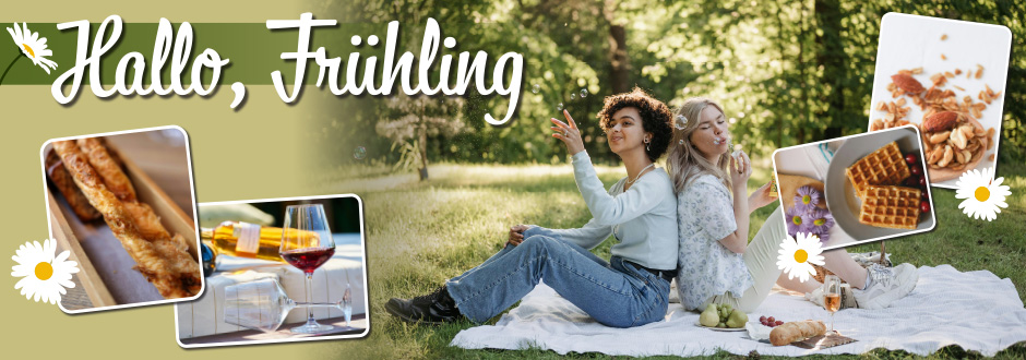 Banner zum Sortimentsthema »Hallo Frühling«