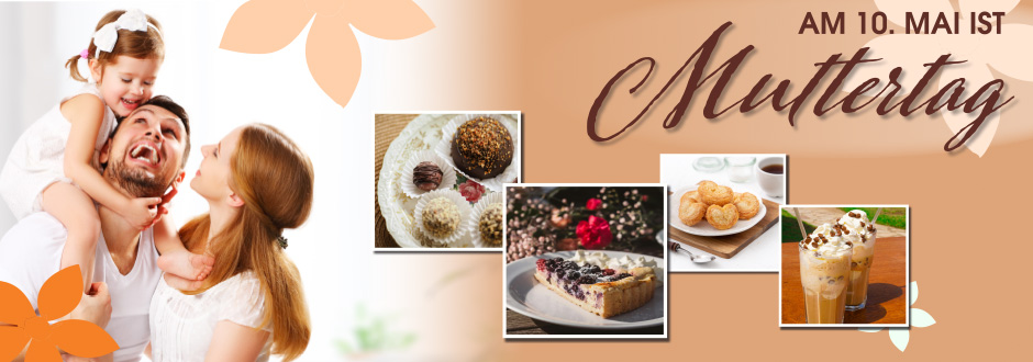 Banner zum Sortimentsthema »Am 10. Mai ist Muttertag«