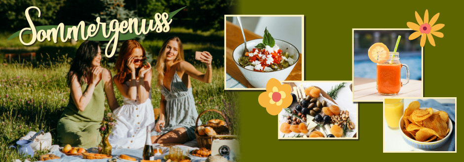 Banner zum Sortimentsthema »Sommergenuss«