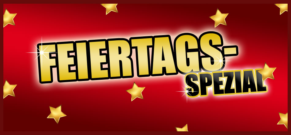 Feiertags-Spezial zu Weihnachten. Zum Thema mit den Feiertags-Angeboten