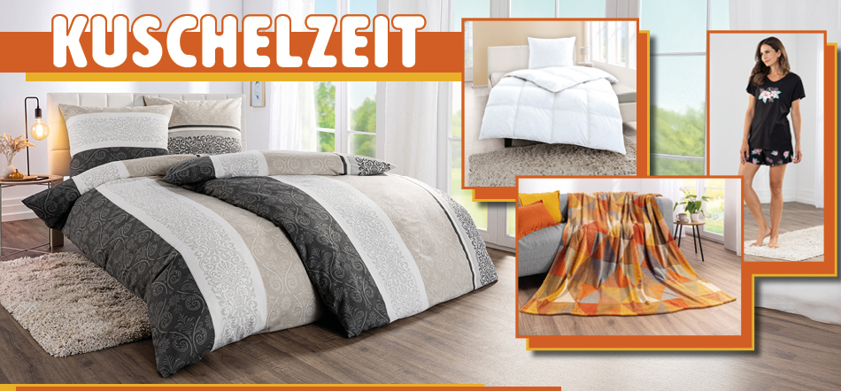 Kuschelzeit. Zum Thema mit den Schlafzimmer-Angeboten