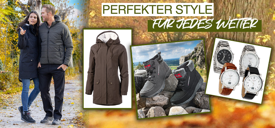 Perfekter Style für jedes Wetter! Zum Thema mit den Wintermode-Angeboten