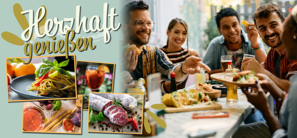 Herzhaft genießen. Zum Thema mit den Angeboten