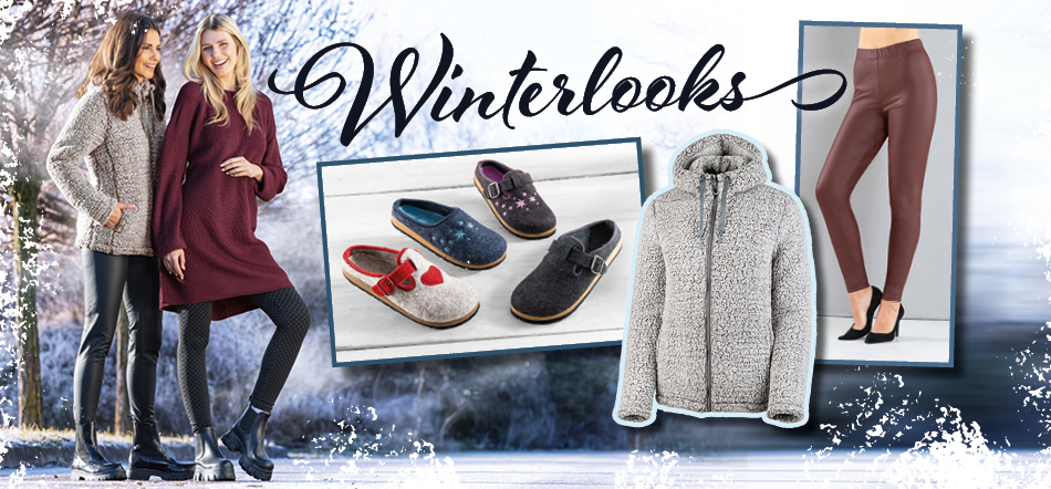 Winterlooks! Zum Thema mit den Modeartikel-Angeboten
