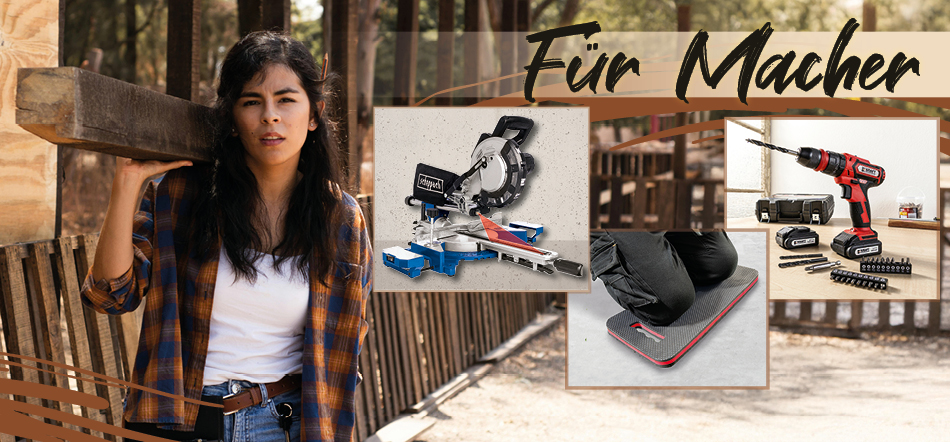Für Macher. Zum Thema mit den DIY-Angeboten