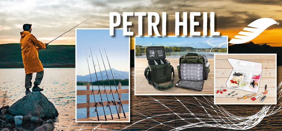 Petri Heil. Zum Thema mit den Angel-Angeboten