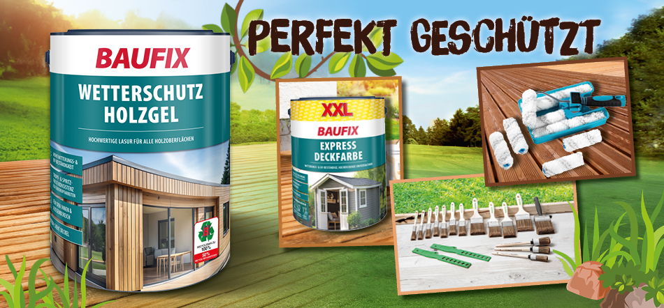 Perfekt geschützt. Zum Thema mit den Garten-Angeboten