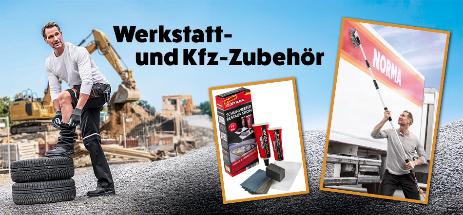 Werkstatt- und Kfz-Zubehör. Zum Thema mit den Werkstattartikel-Angeboten