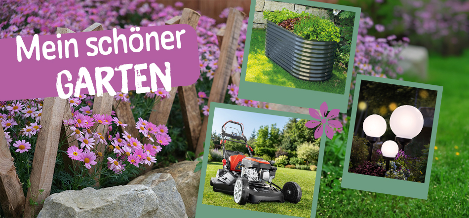 Mein schöner Garten. Zum Thema mit den Garten-Angeboten