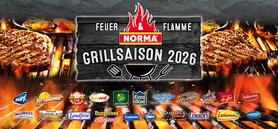 Grillsaison. Zum Thema mit den Angeboten