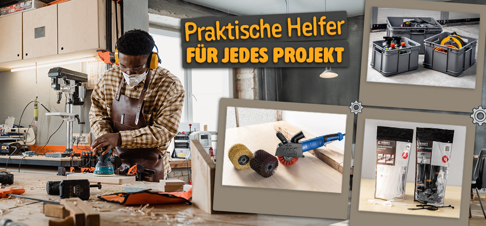 Praktische Helfer für jedes Projekt. Zum Thema mit den DIY-Angeboten