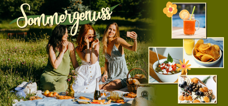 Sommergenuss. Zum Thema mit den Angeboten