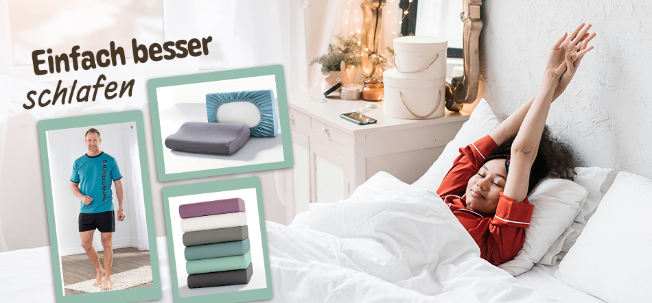 Einfach besser schlafen. Zum Thema mit den Schlafzimmer-Angeboten