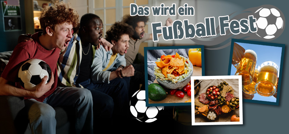 Fußball-Fest. Zum Thema mit den Angeboten