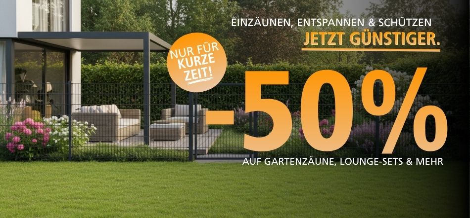 Clever gärtnern<br/>zum halben Preis!