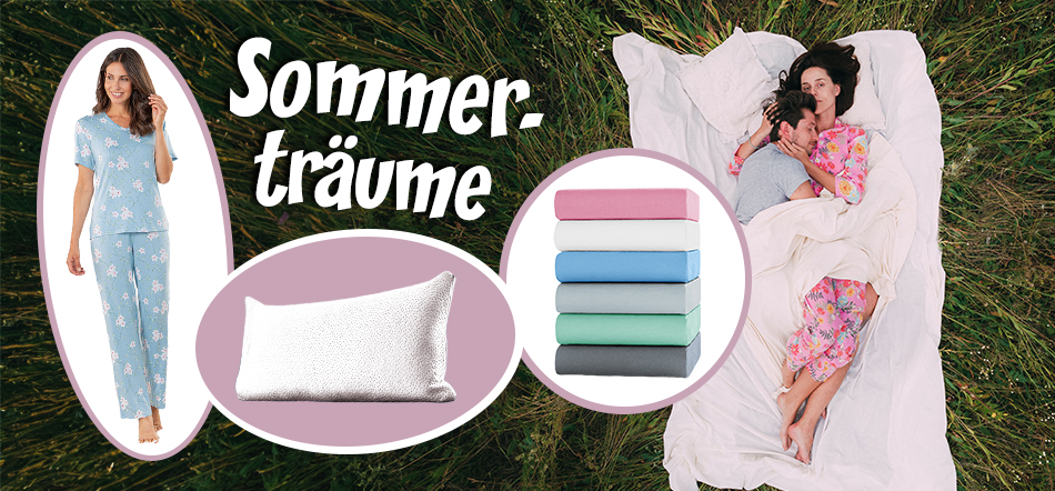 Sommerträume. Zum Thema mit den Schlafzimmer-Angeboten