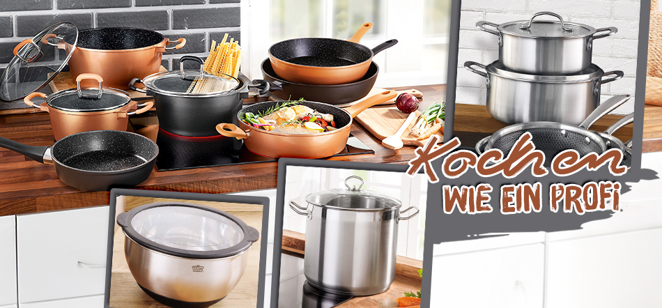 Kochen wie ein Profi. Zum Thema mit den Küchenartikel-Angeboten