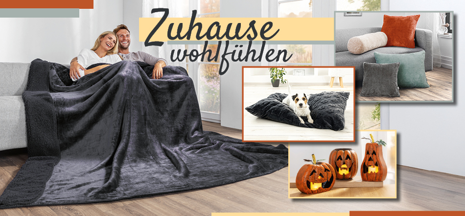 Zuhause wohlfühlen. Zum Thema mit den Einrichtungs-Angeboten