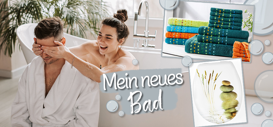 Mein neues Bad. Zum Thema mit den Badezimmer-Angeboten