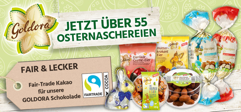 Oster Sortiment. Zum Thema mit den Oster-Angeboten