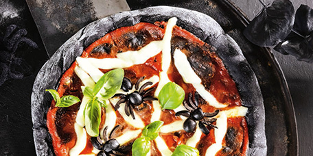Spinnweben-Pizza