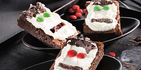 Frankenstein-Brownies