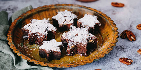 Pekannuss-Brownies