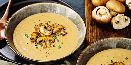 Pilzcremesuppe