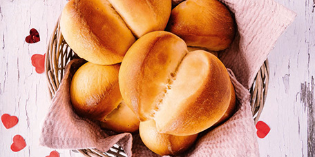 Herzige Frühstücksbrötchen
