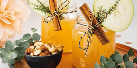 Apfelwein-Bowle