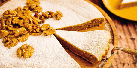 Kürbis-Walnuss-Kuchen