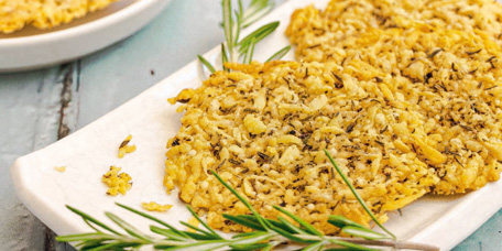 Käsechips mit Rosmarin