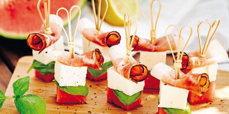 Melonenspieße