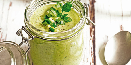 Gurken-Gazpacho