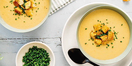 Vegane Kartoffelsuppe