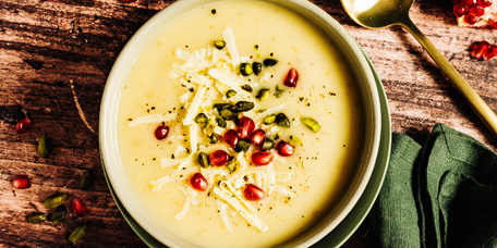 Sellerie-Apfelsuppe