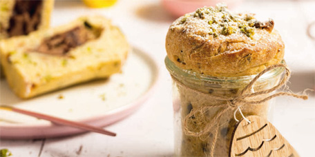 Osterbrot im Glas