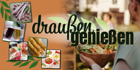 Sortimentsthema »Draußen genießen«