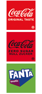 Marke »Coca Cola Classic/Zero/Fanta Exotic«