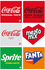 Marke »Coca-Cola/ Fanta/ Sprite/ MezzoMix«