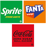 Marke »Sprite/ Fanta/ Coca-Cola Zero«