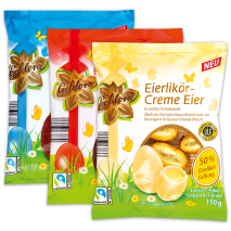 Eierlikör-Creme Eier