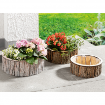 Holz-Pflanzkorb